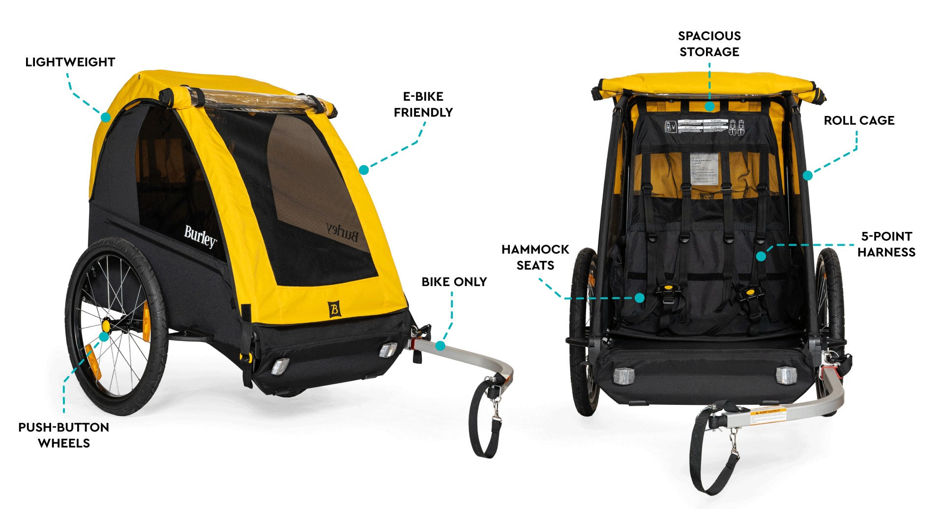 Burley Kids Trailer Tandem
