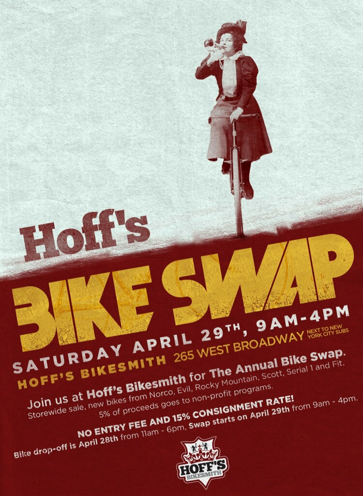 Hoff's 2023 Annual Bike Swap - April 29th!