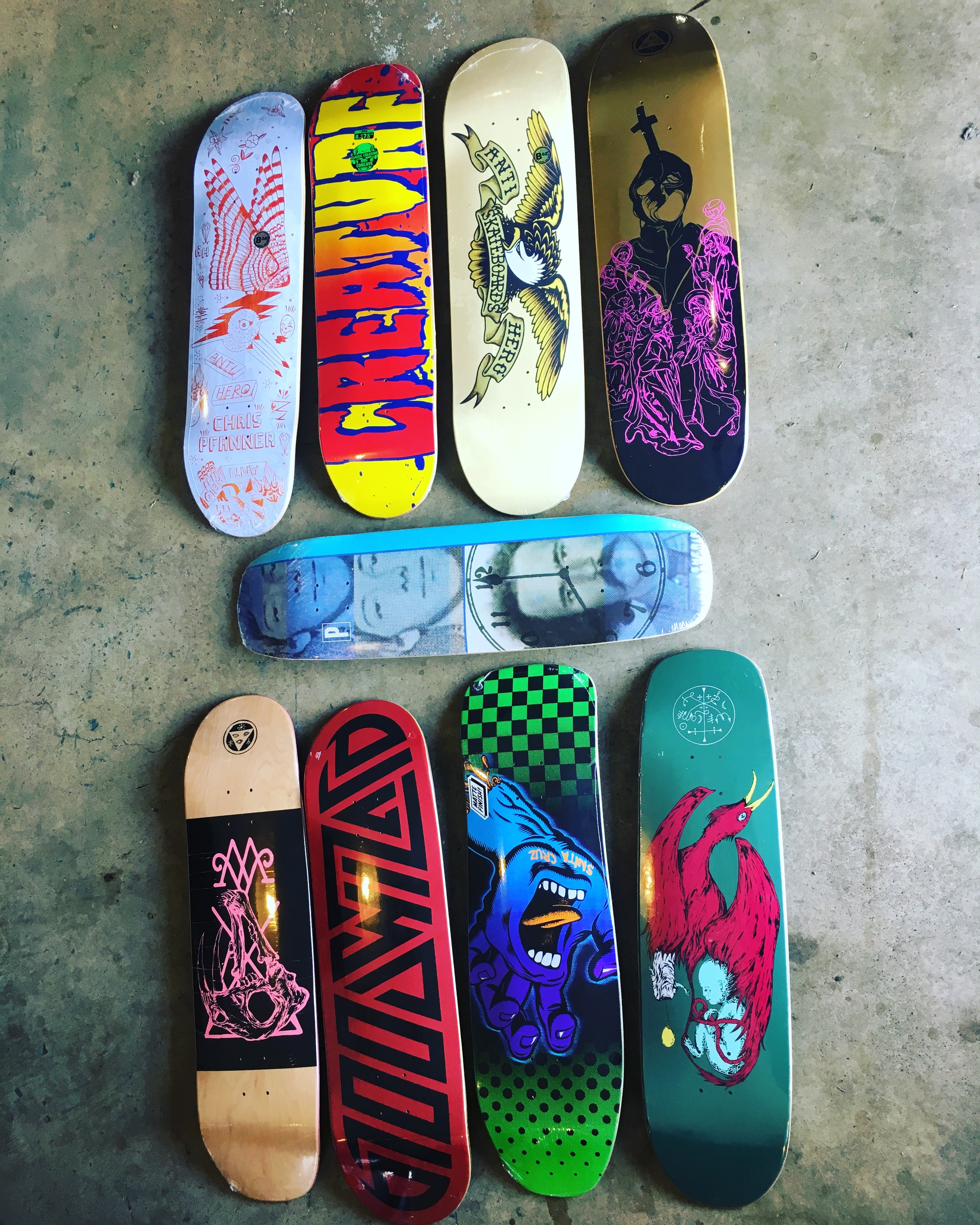 Skate Decks and gear